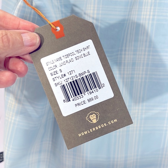 Howler Bros TIDEPOOL TECH SHIRT sz S - Picture 9 of 13